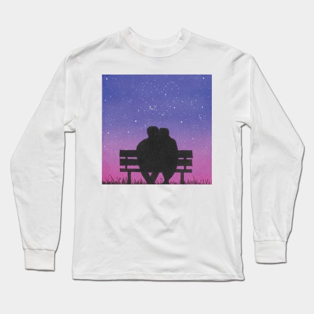 Love Long Sleeve T-Shirt by RosanneCreates